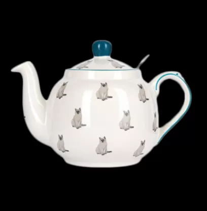 Cheap Compagnie & Co Farmhouse Cat English Tea Pot and infuser