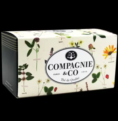 Clearance Compagnie & Co Fraise Basilic & Thé Vert Menthe herbarium giftset