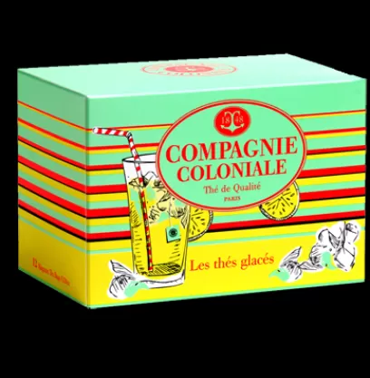 Shop Compagnie & Co Iced Teas - Thé vert Citron / Délice Panier de Fruits