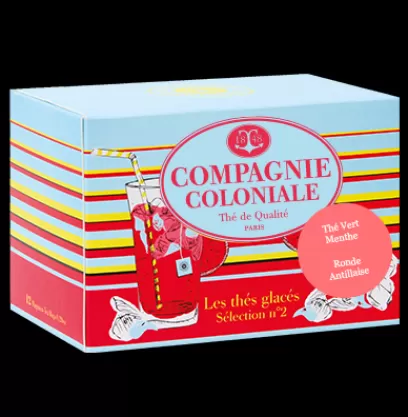 Sale Compagnie & Co Iced Teas - Thé Vert Menthe / Ronde Antillaise