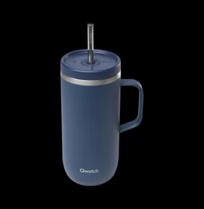 Cheap Compagnie & Co Insulated Cold Cup with handle (600ml) - Dark Blue