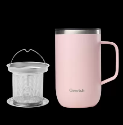 Cheap Compagnie & Co Insulated mug with filter (470ml) - Pink