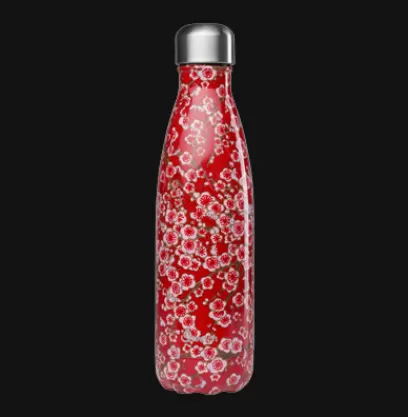 Flash Sale Compagnie & Co Qwetch ISO Red Flowers Bottle