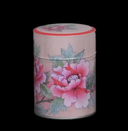 New Compagnie & Co Tea storage canister Pivoines